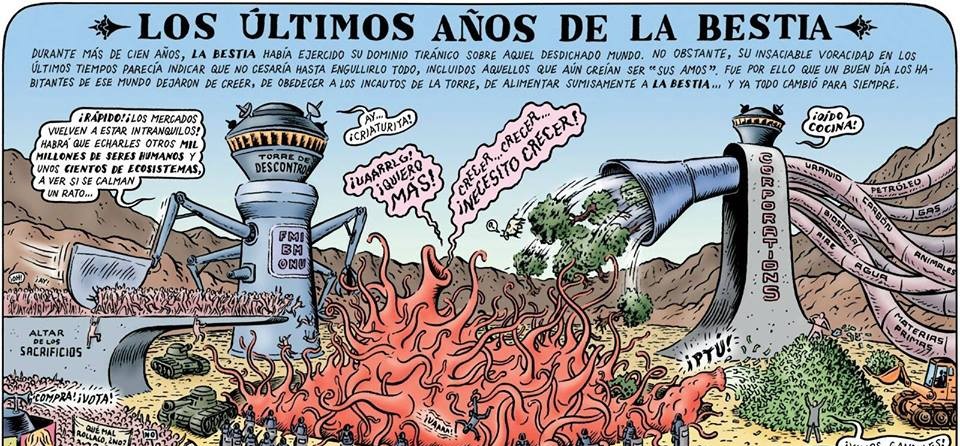 Crecimiento infinito: nosotros somos la plaga